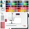 Bernette B37 Sewing Machine with 100 Thread Spools & Color Matching Bobbins